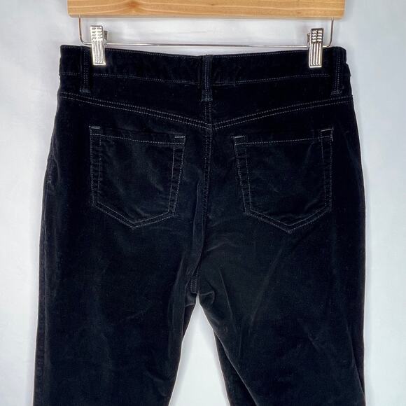 Gloria Vanderbilt Amanda 2.0 Slim Leg Black Corduroy Pants 8 - Picture 9 of 9